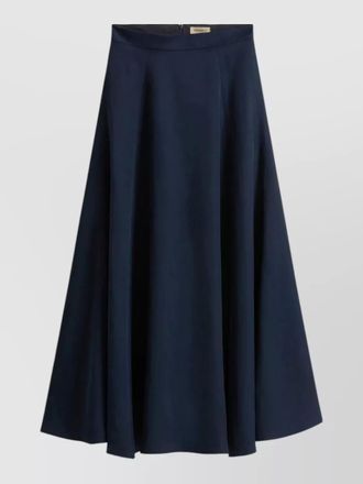 Woolrich high waist a line maxi skirt