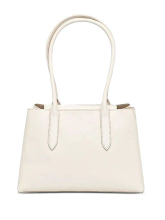 Furla leather tote bag - women - Polyurethane/Polyamide/Leather/Leather - One Size - White