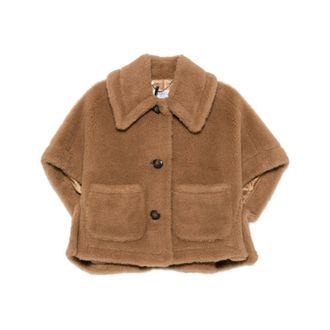 Max Mara Dames, Jassen, Bruin, Maat: S/M