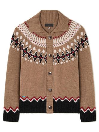 Alanui Sweet Winter Jacket Camel/Multicolor