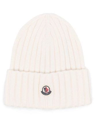 Moncler Hat Wool White