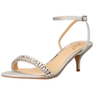 Badgley Mischka Loren Silver JW4224 Womens