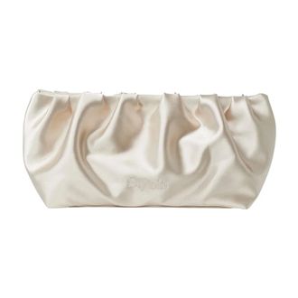 Stylein Tassen, Dames, Beige, ONE Size, Satijn, Yaelle Satin Clutch