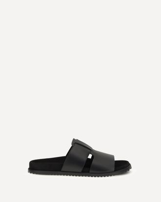 Dolce & Gabbana Leather Sandals Male 40