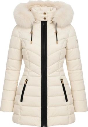 Guess Piumino Stretch Jolanda - - Jackets - Donna - Bianco - XS