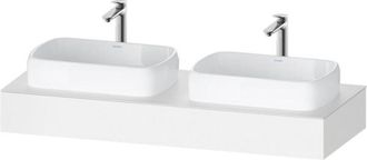 Duravit Consola Duravit Qatego, 1400x550x170mm, Con Dos Recortes