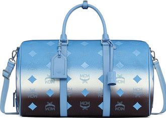 MCM Medium Ottomar Weekender Bag in Gradation Visetos in Della Robbia Blue at Nordstrom