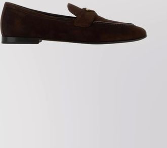 Prada suede loafers for casual occasions