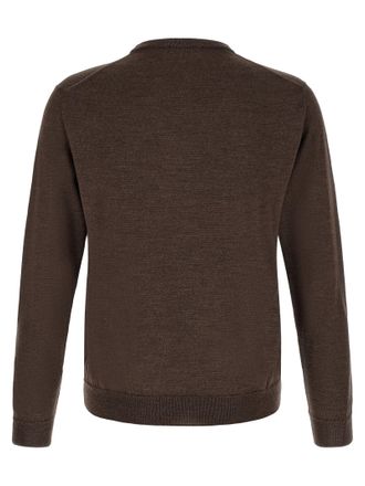 Zanone Giro Sweater - Brown