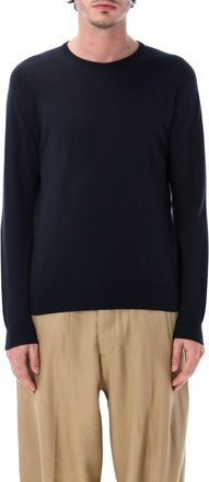John Smedley Pullover Blau