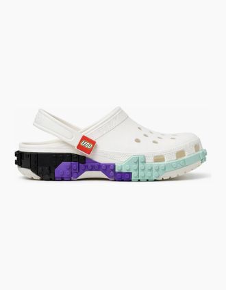 Crocs Womens Crocs 4LW SYSTEM Unisex Adults Clogs White - Size: UK m9w10