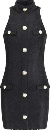 Balmain Baroque Short Dress