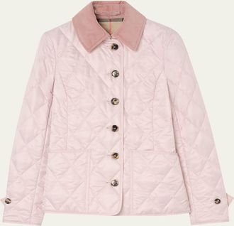 Burberry Fernleigh Quilted Slim Jacket