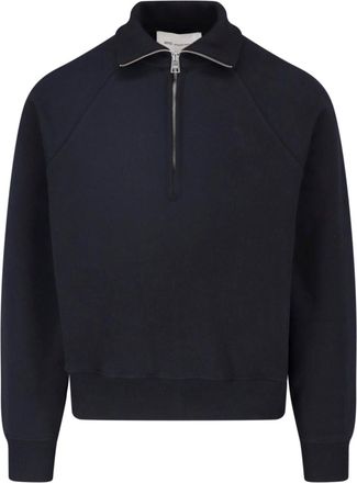 Ami Felpa Zip In Cotone