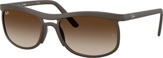 Ray-Ban RB4452 612413 Mens Sunglasses Brown Size 56