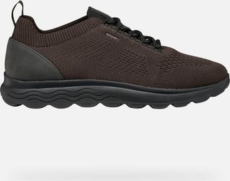 Geox Scarpe Spherica Uomo Marrone/nero