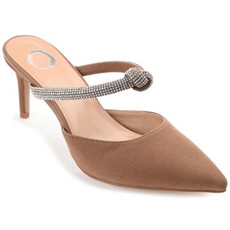 Journee Collection Women & apos;s Lunna Medium and Wide Width Evening Pumps