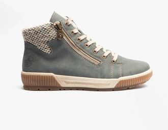 Rieker N0709-14 Dameslaarzen Zwart