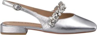 Alma En Pena Schoen met strassband - Dames - Ballerinas - Grijs - 36 EU - Schoenen