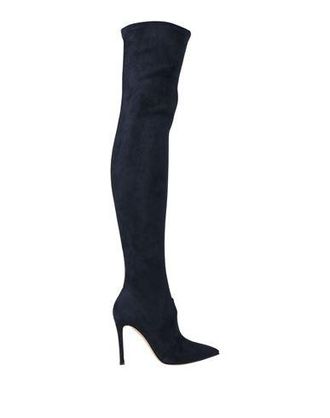 ロングブーツ CASADEI STIVALE SAM+CC.NKNR NERO (1S370A0801 C28849000) Casadei Slim Fit No Closure Boots - Black | 1T023V100MC1489000