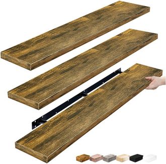 Sorbus 55In Xl 3-Pack Floating Shelves