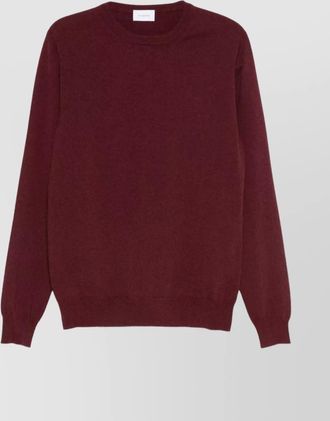Malo thin wool crew neck long sleeve sweater
