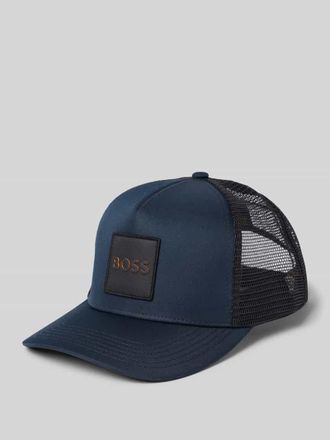 HUGO BOSS Cap mit Label-Patch in Marine, Gr&ouml;&szlig;e 1