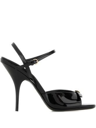 Miu Miu Leren sandalen - Zwart
