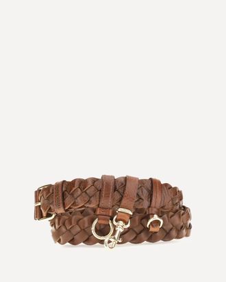 Miu Miu Woven leather Belt Female 90