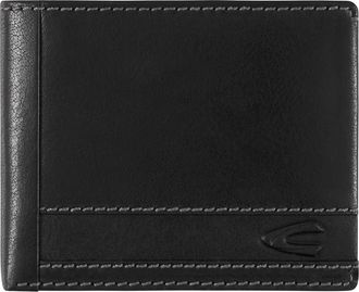 Camel Active Geldb&ouml;rse CAMEL ACTIVE Field, Herren, schwarz, Leder, clean, gepflegt, unifarben, Kleinlederwaren Geldb&ouml;rse, aus fein genarbte Leder mit RFID-Schutz u