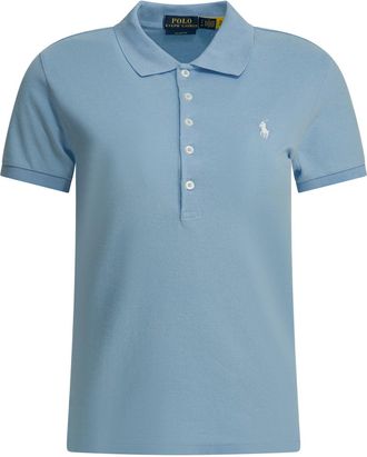 Polo Ralph Lauren Slim Fit Stretch-Poloshirt mit Logo