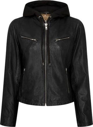 Notyz Notyz - Jacks - Dames - Jassen - Zwart - Maat: 4XL Leer