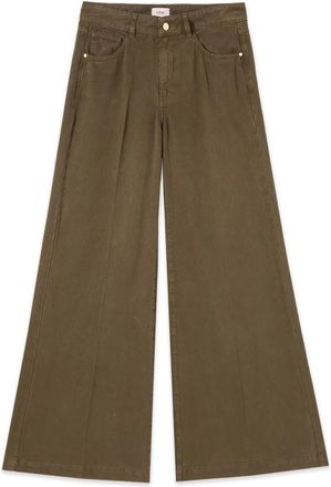 Oltre Broeken, Dames, Groen, M, Straight Broeken