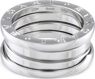 Bulgari Anello B.Zero1 in oro bianco 18 carati - Argento