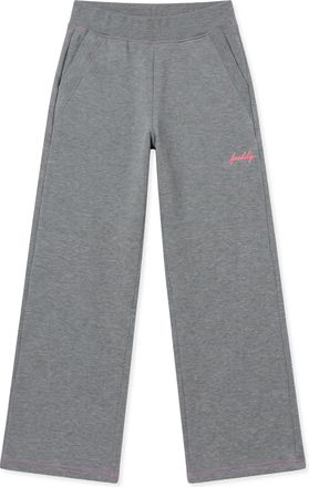 Freddy Pantaloni Wide Leg M&eacute;lange con Dettagli Rosa Fluo da Donna