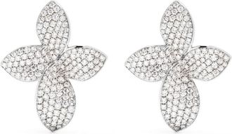 Pasquale Bruni 18kt white gold and diamond Giardini Segreti earrings - women - White Diamond/18kt White Gold - One Size - Silver