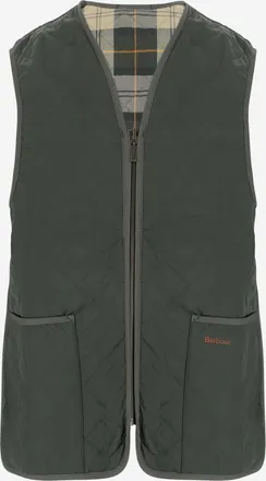 Barbour omkeerbaar gewatteerd vest met ritssluiting