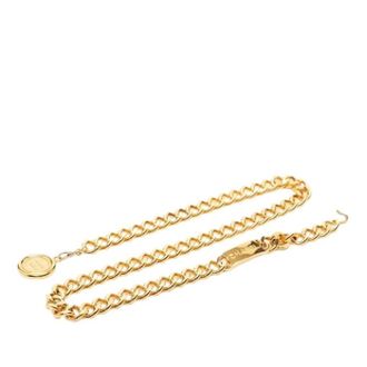 Chanel Pre-owned Belts, female, Yellow, Size: ONE SIZE Pre-owned Medallion Belt