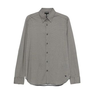 Emporio Armani Hombre, Camisas, Negro, Talla: XL