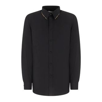 Burberry Formele Overhemd - Heren - Overhemden - Zwart - Maat: 2XL Katoen