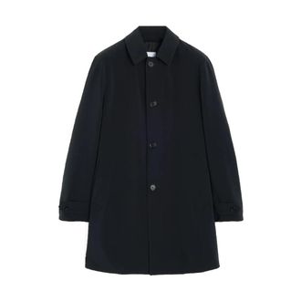 Aspesi Technische Stoffen Jas - Heren - Mantel - Zwart - XL - Polyester - Jassen