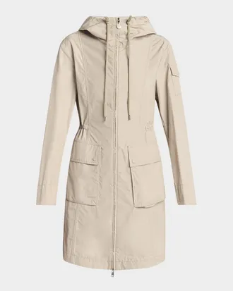 Moncler Laerte Long Hooded Parka