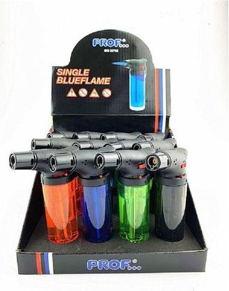 Trade Shop Trade Shop - Set 12 Pz Accendini Accendi Gas Easy Torch Transparenti Cucina Fornelli 40803923