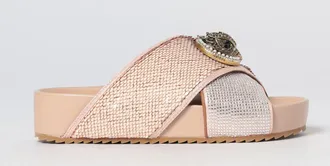 Kurt Geiger Sandali slide Chelsea con paillettes e strass