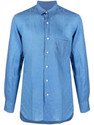 Peninsula Button-up overhemd - Blauw