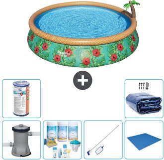 Bestway Piscina Bestway Fast Set Redonda - 457x84 Cm - 8-piezas S21471