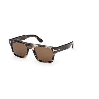 Tom Ford Sunglasses, male, Brown, Size: 53 MM Cyrus-02 Sunglasses