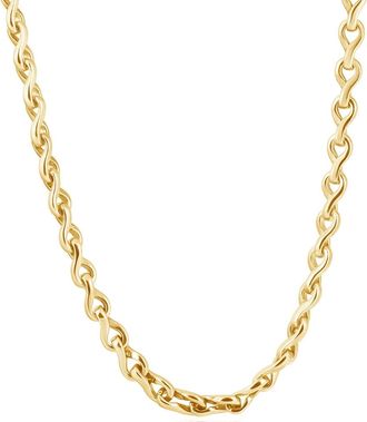 Pompeii3 Mens 14k Gold (60gram) or Platinum (112gram) 7mm Link Chain Necklace 22