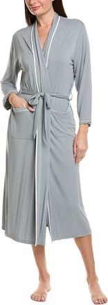 Barefoot Dreams Malibu Collection Soft Jersey Piped Robe