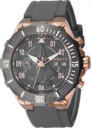Invicta Aviator Chronograph Quartz Grey Dial Mens Watch 39895
